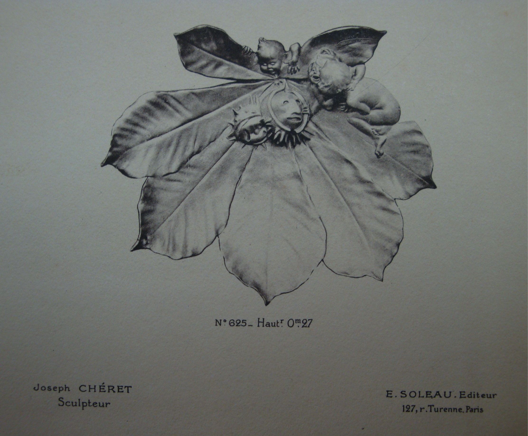 Cheret Figural Dish